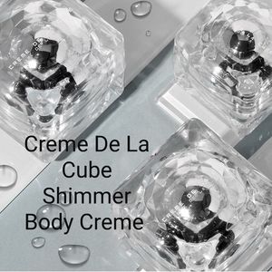 Creme De La Cube Shimmer Body Creme 1.7 oz/50ml NEW